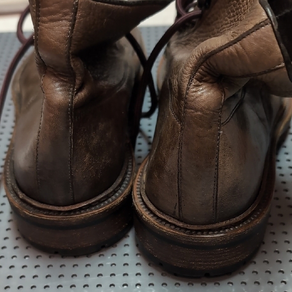 To Boot Dark Brown Leather Men's Boots - Picture 4 of 9